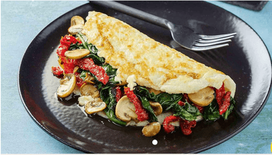 Omelette a la Mexicana