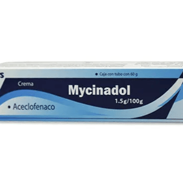 Mycinadol Aceclofenaco 1.5 g Crema Tubo con 60 g