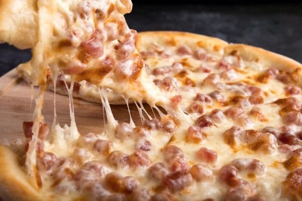Pizza de Tocino