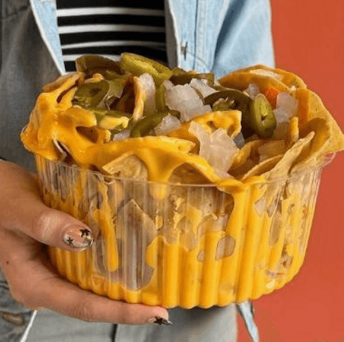Charola De Nachos Chica