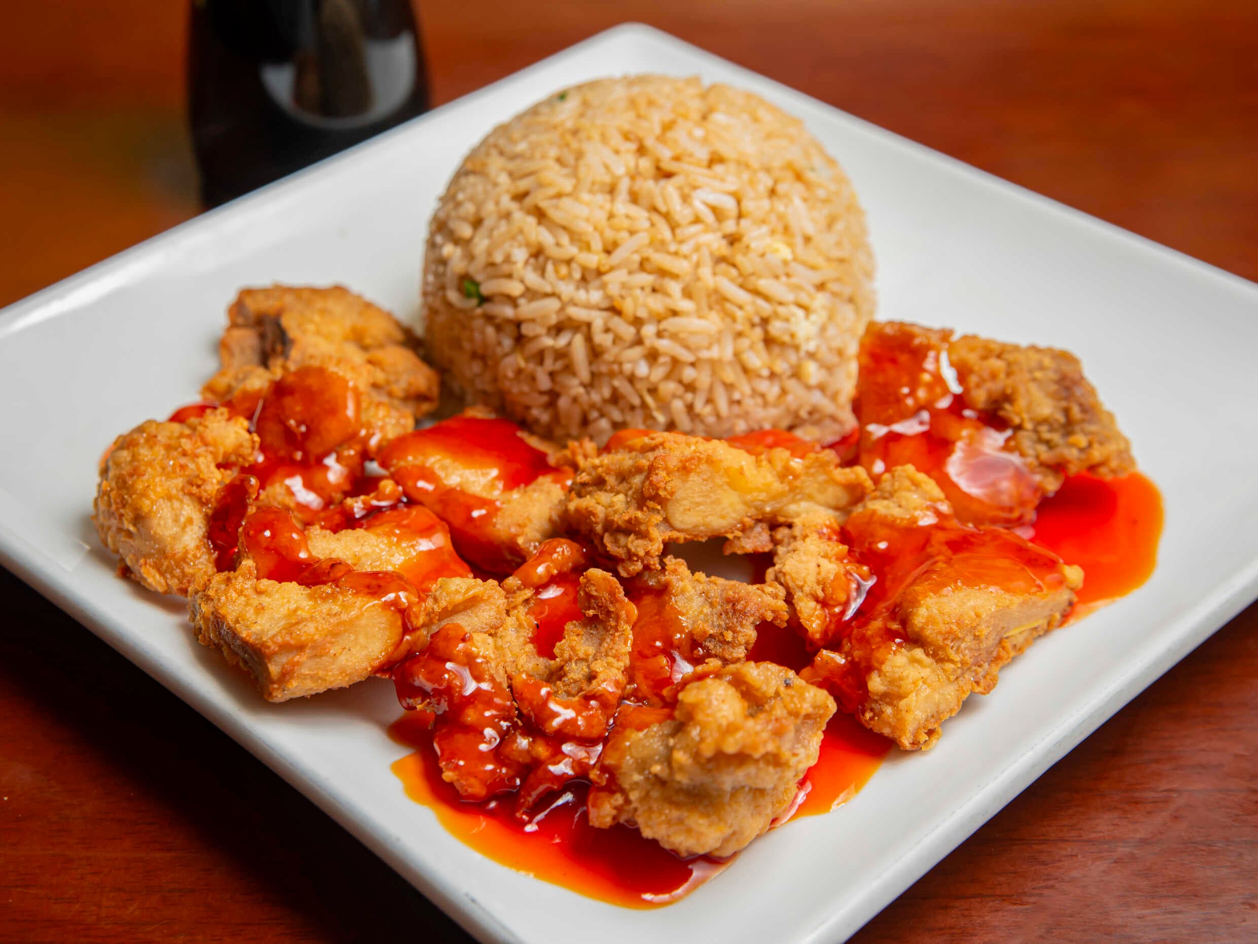 Chijaukay con salsa de tamarindo