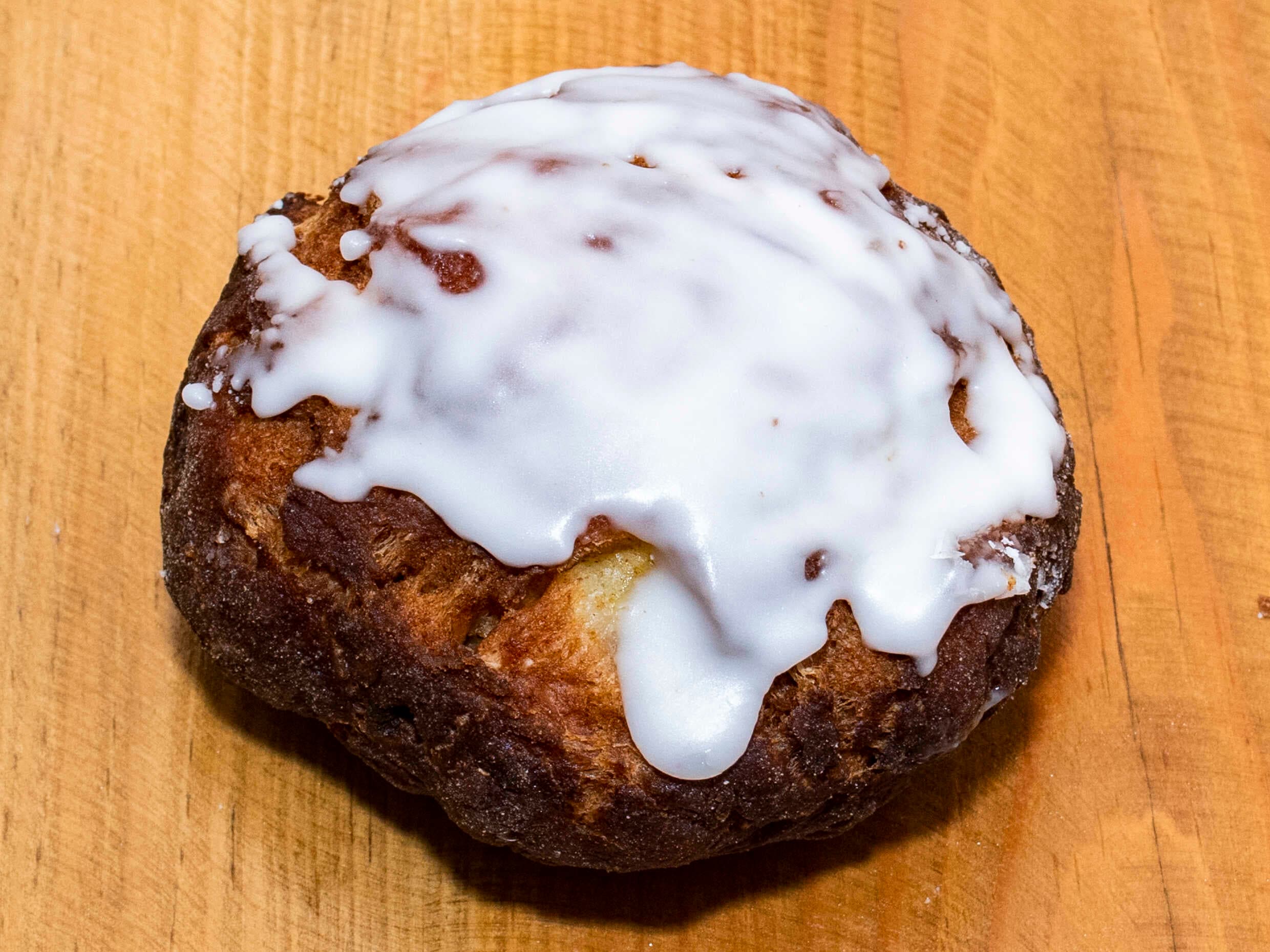 Rellena de manzana con canela