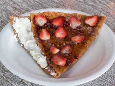 Crepa de Mermelada de Fresa