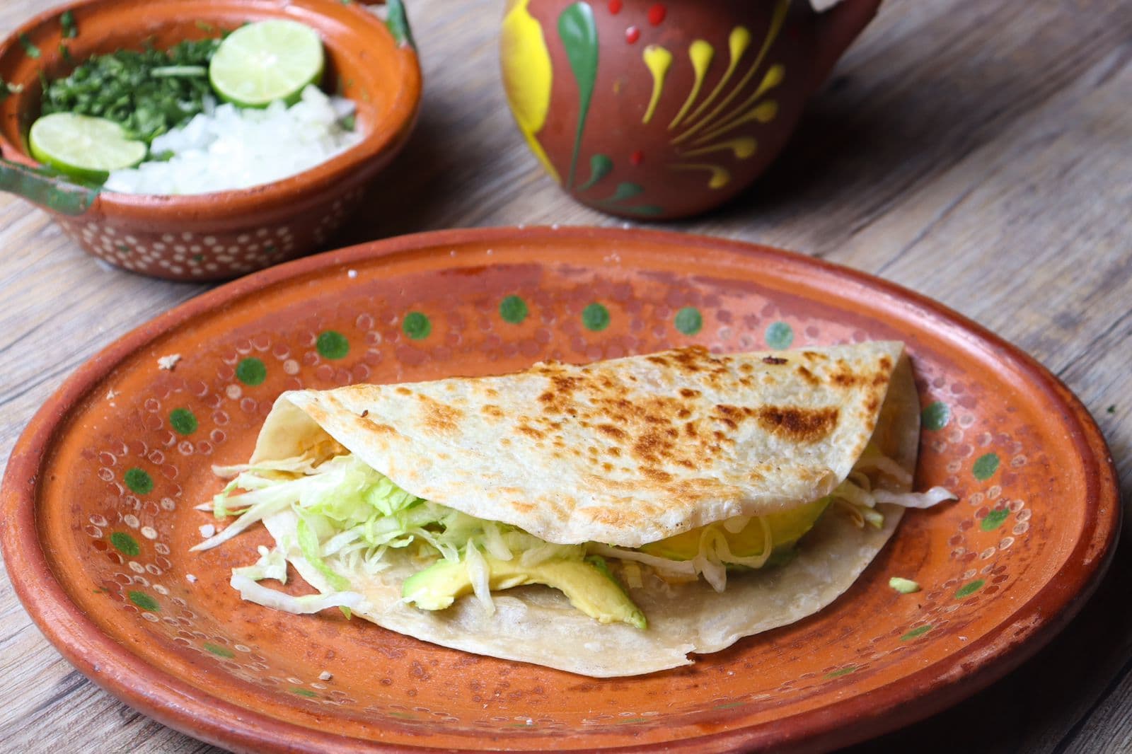 Quesadilla de Cochinita Ahogada
