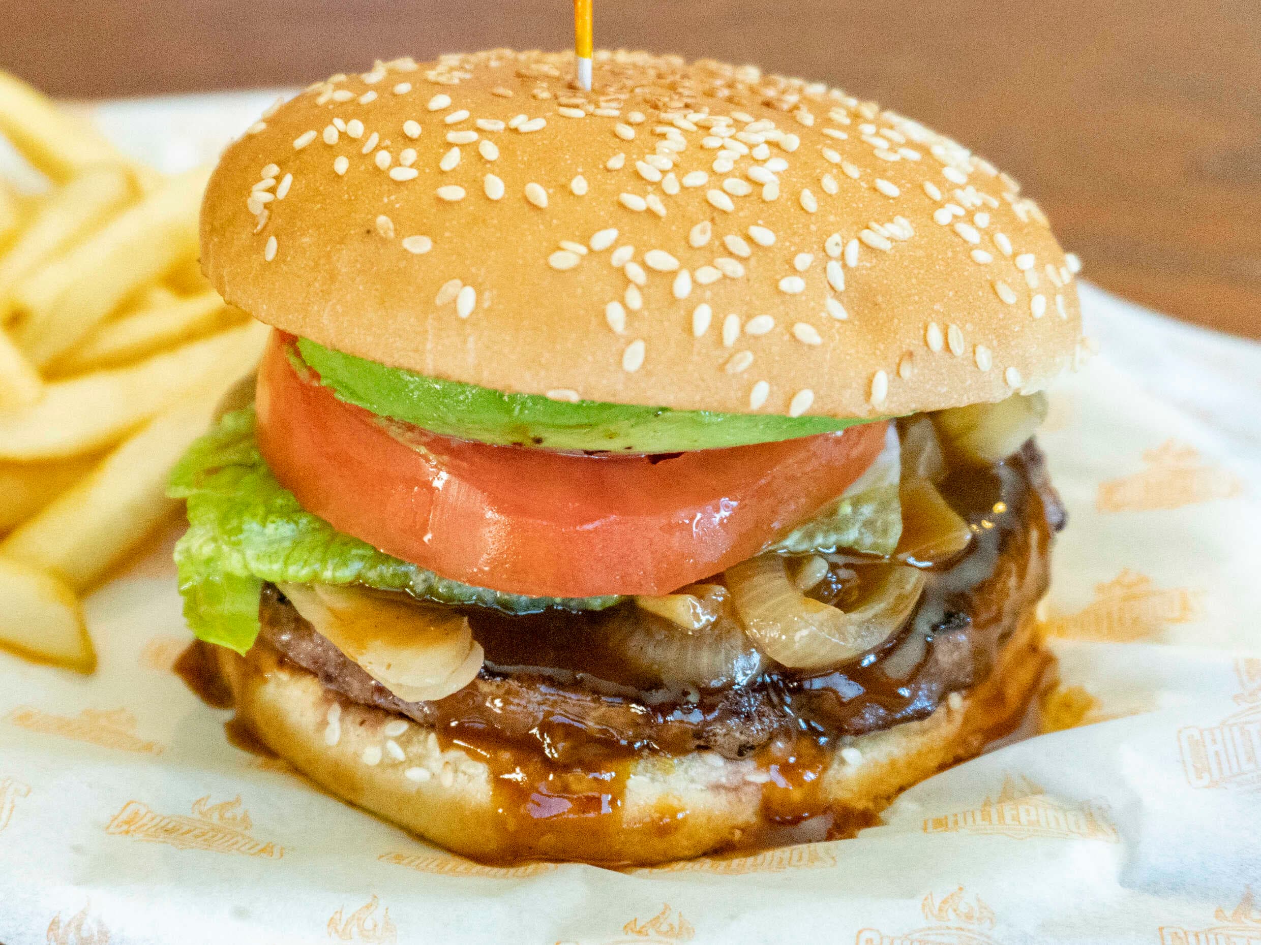 Hamburguesa BBQ de Res