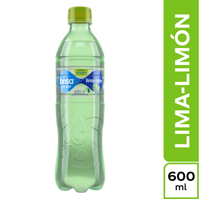 Agua Saborizada Brisa Lima Limón con Gas 600ml
