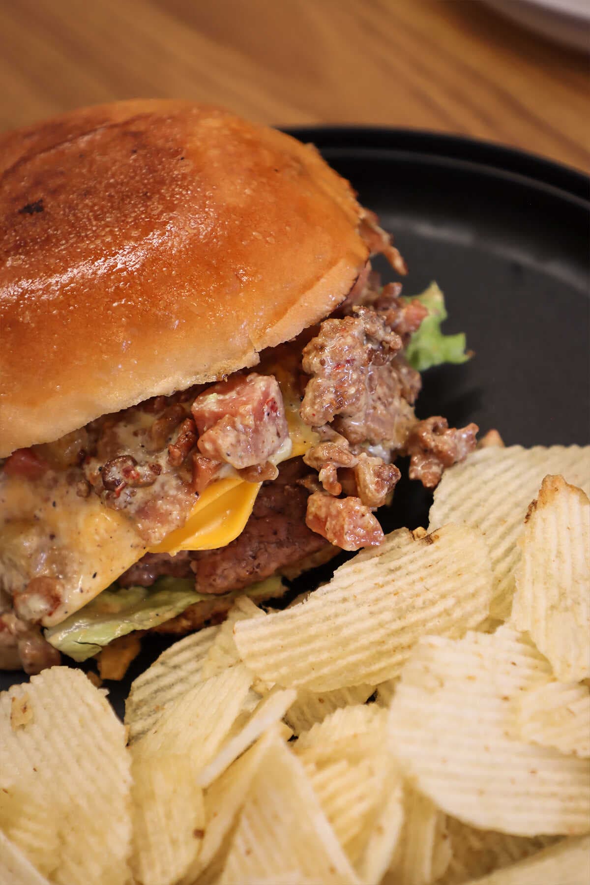 HAMBURGUESA DEL DISCO.