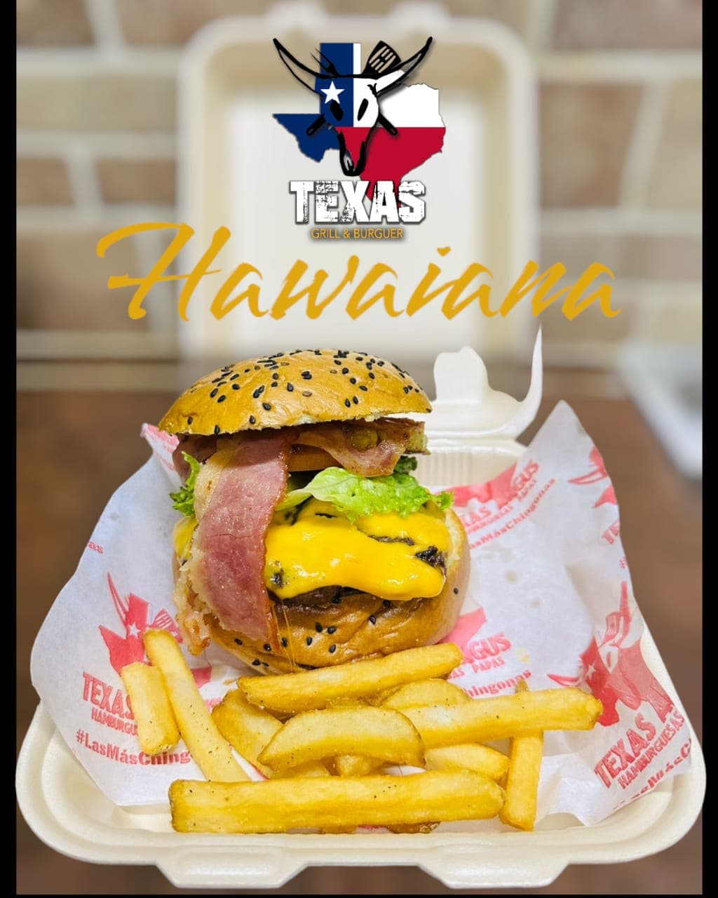 Hawaiana Burger + Coca cola original 450 ml