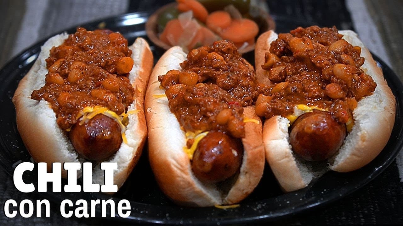Hot dog Chilli con Carne