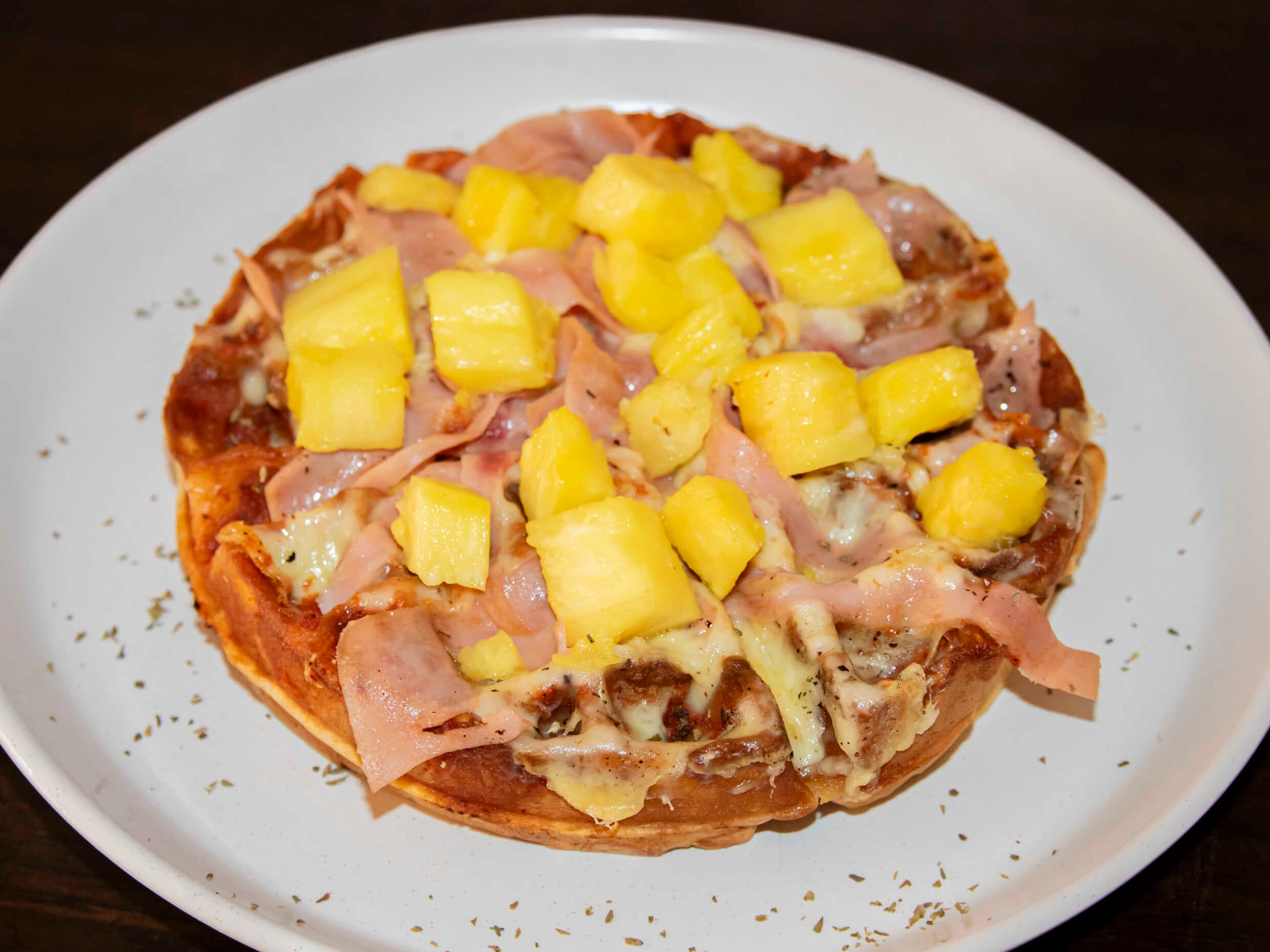 Waffle Hawaiano