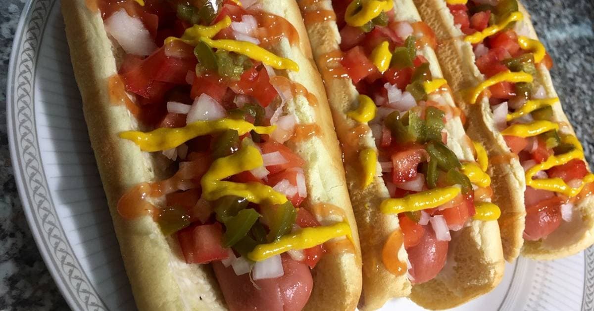 Hot Dog con Tocino y Quesillo