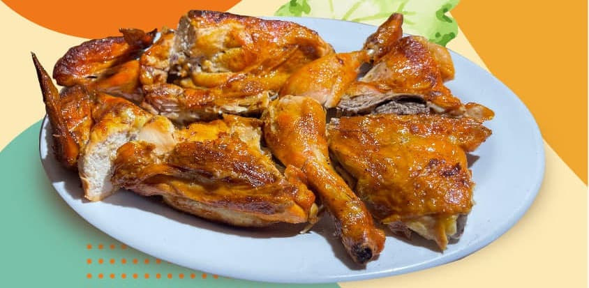 Pollo Asado a la Leña 8 pzas