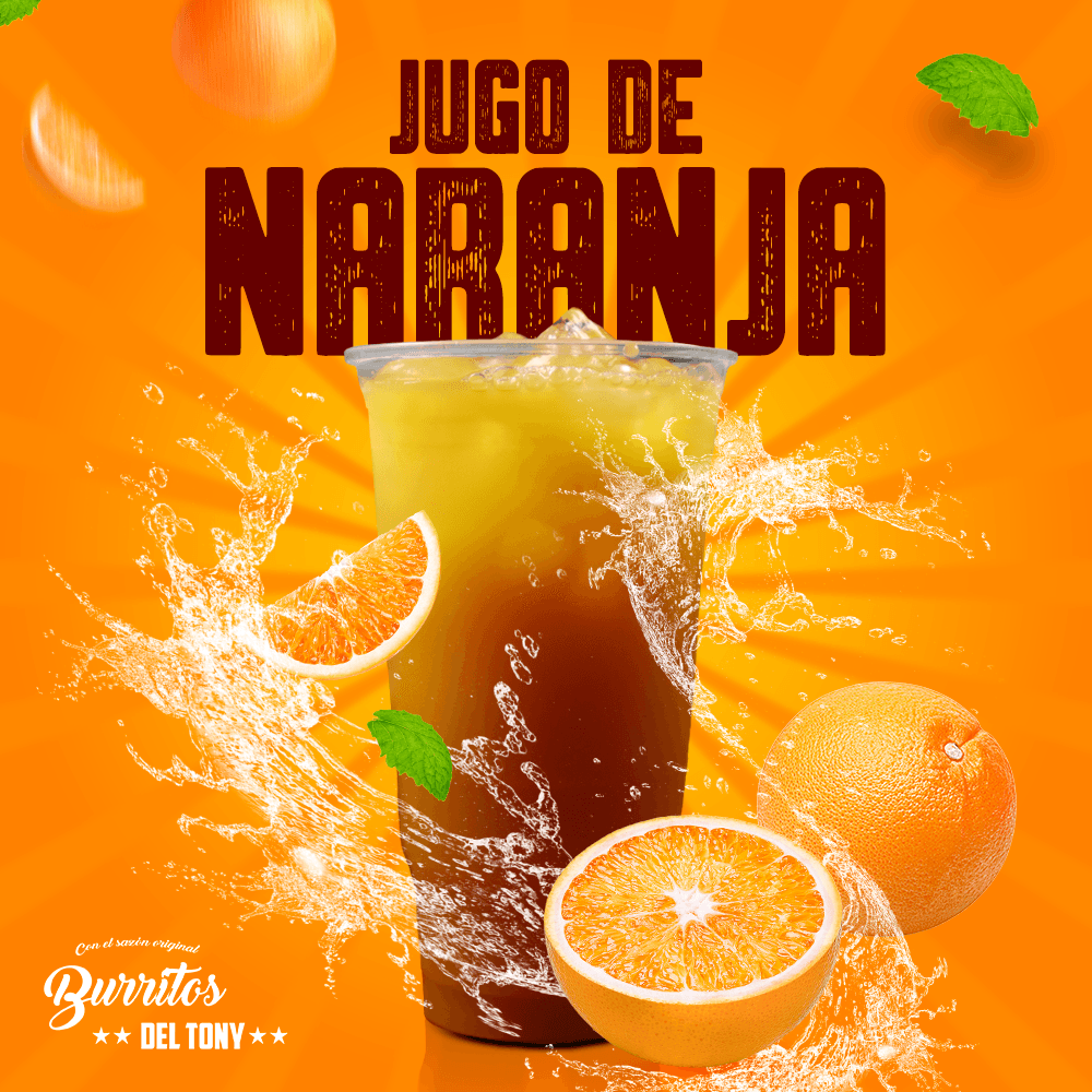 Jugo Natural de Naranja