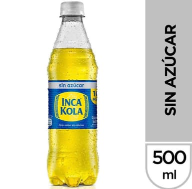 Inca Kola Sin Azúcar 500 Ml
