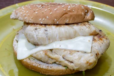 Hamburguesa Pollo a La Plancha