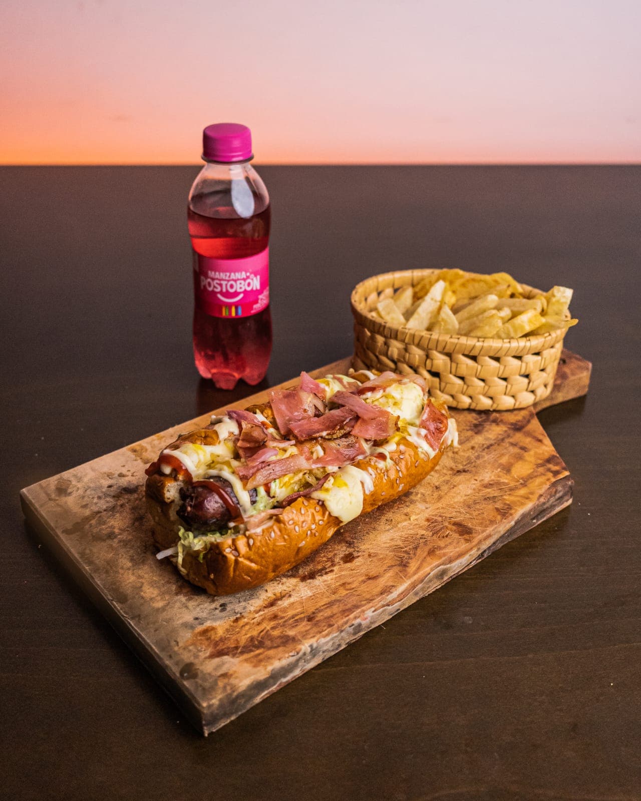 Combo Perro Sencillo + Papas + Gaseosa