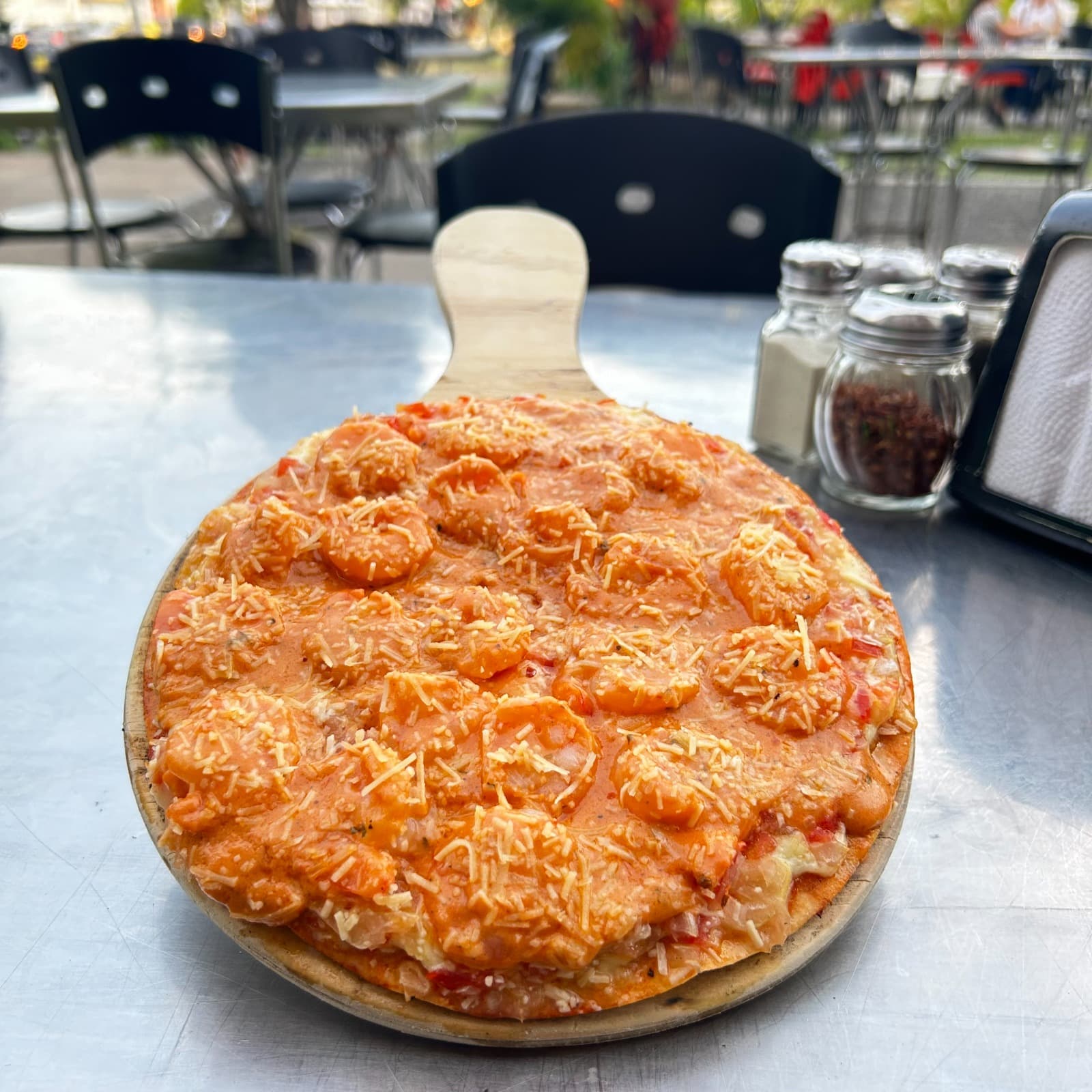 Pizza Camarones Personal