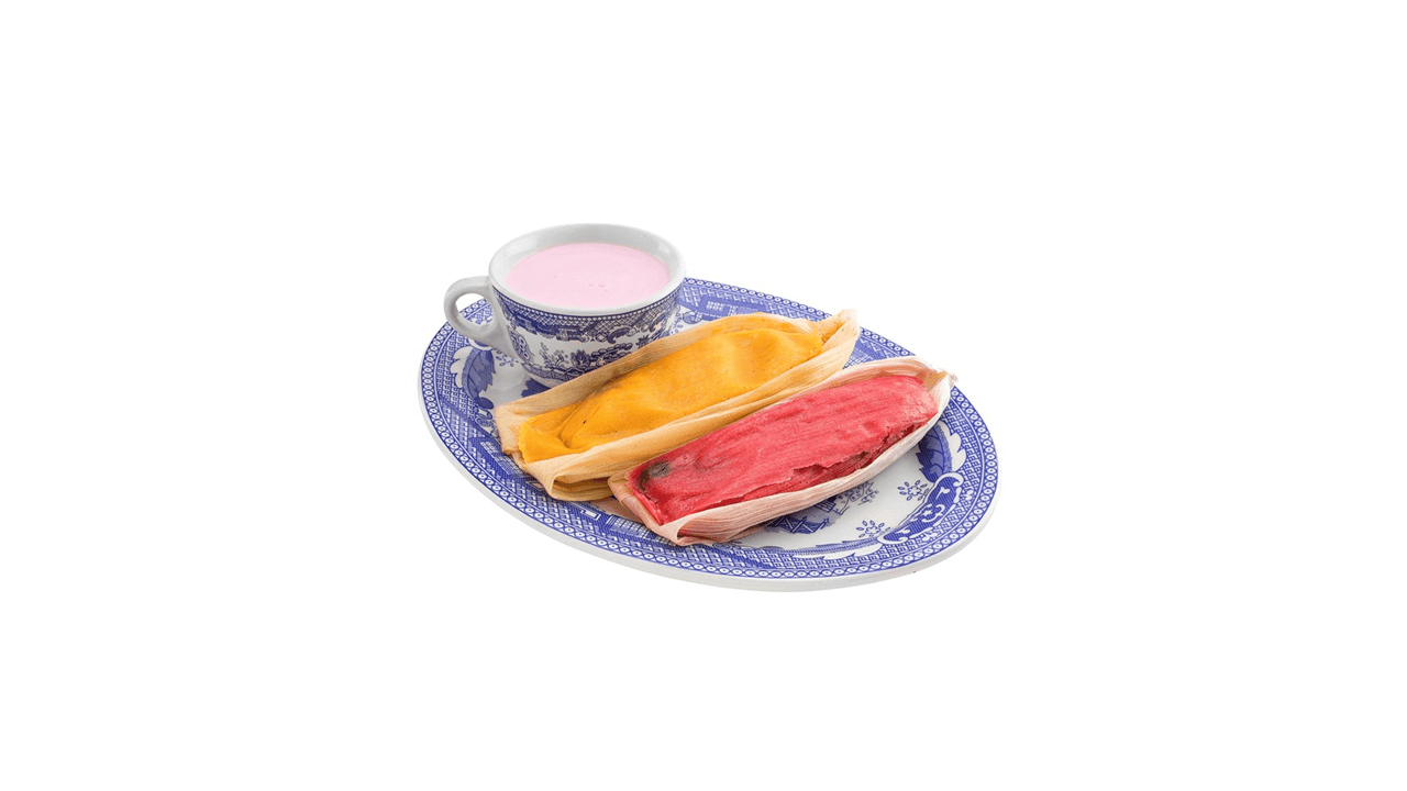 Tamales Dulces de Hoja de Maíz 2 Pza.