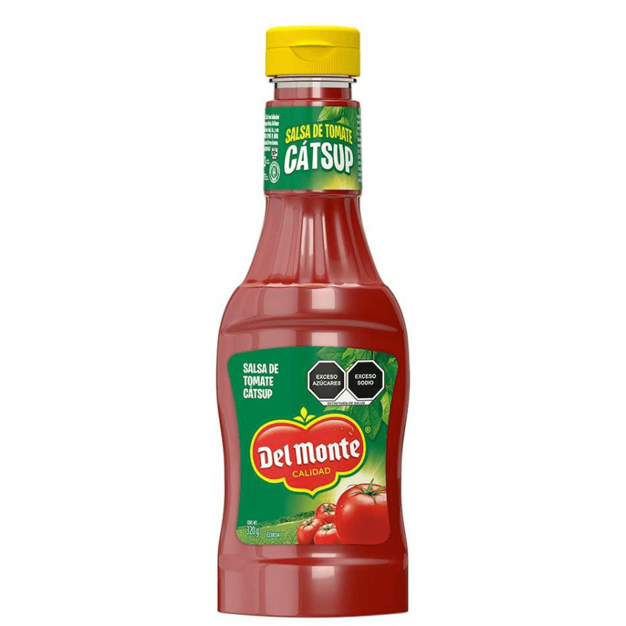 Cátsup Del Monte Salsa de Tomate 320 grs