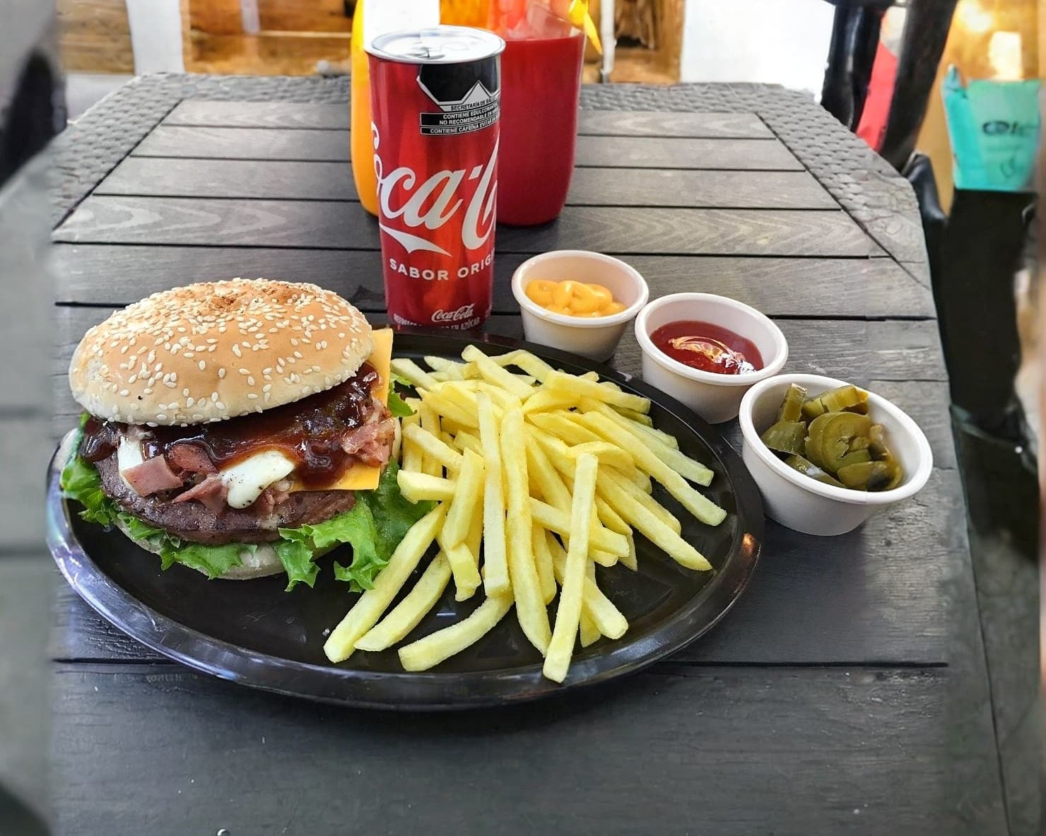 Hamburguesa BBQ