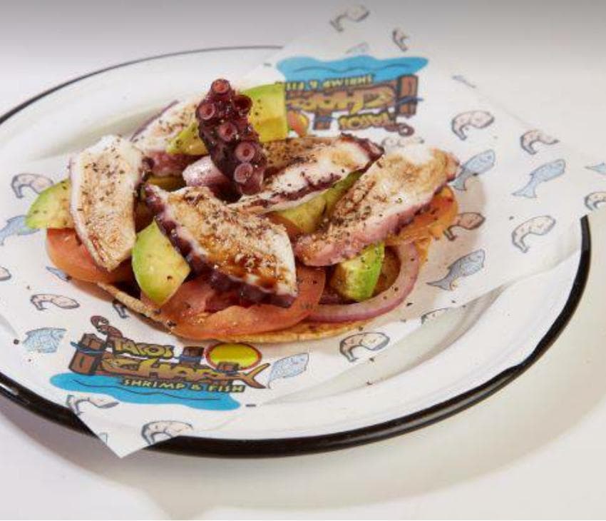Tostada de Pulpo