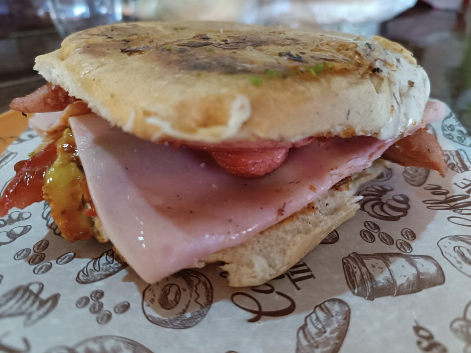 Torta de Jamon con Salchicha