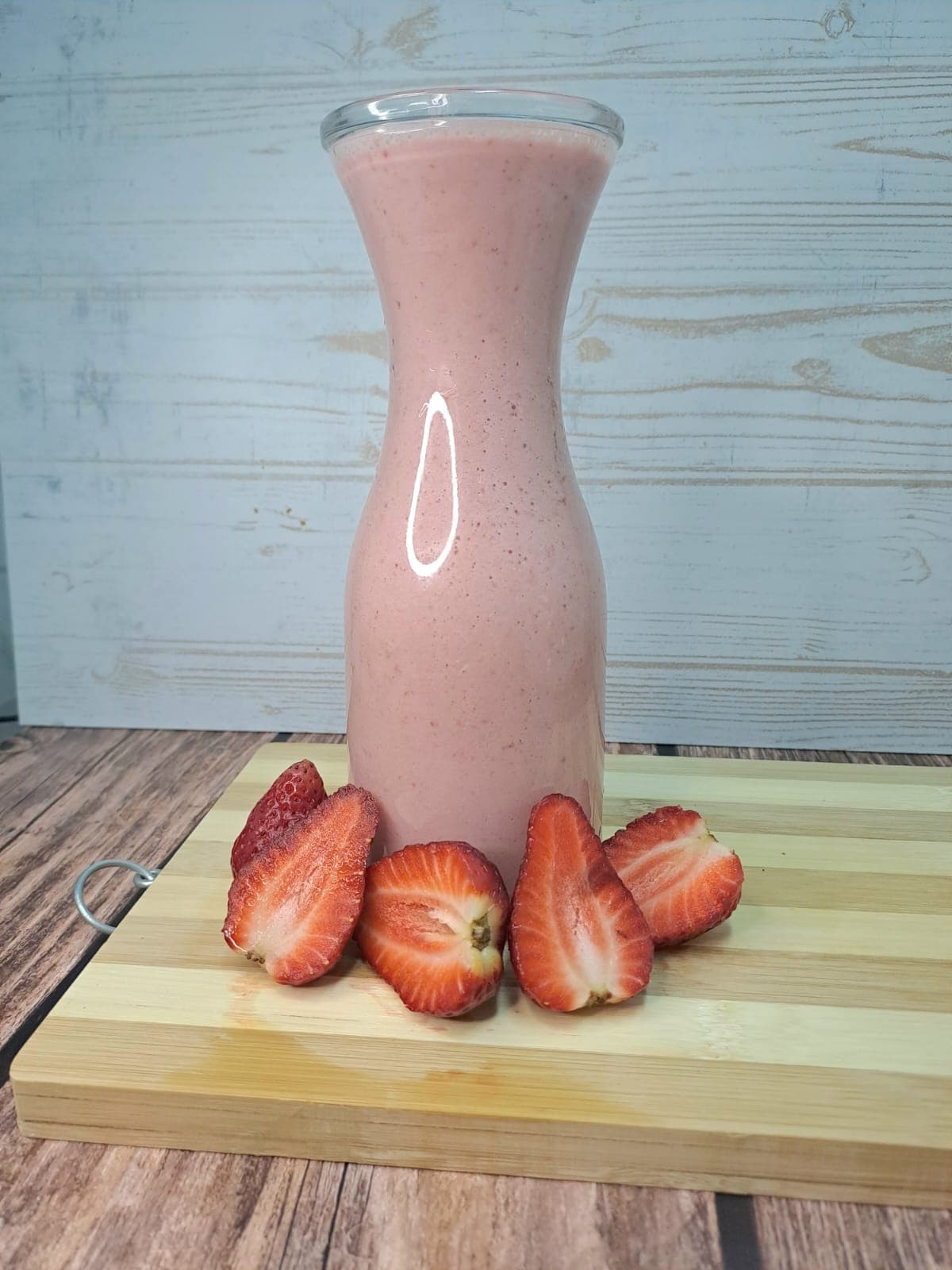 Jugo de Fresa con leche