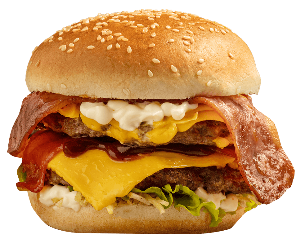 Hamburguesa Americana Dos Carnes