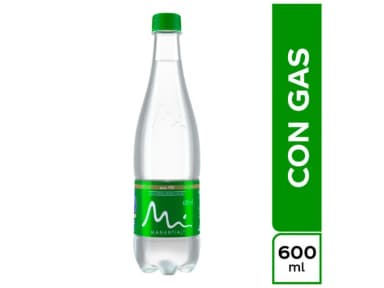 Agua con Gas 600 ml