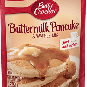 Premezcla Pancake Y Waffle Betty Crocker Mantequilla Bolsa 191 g