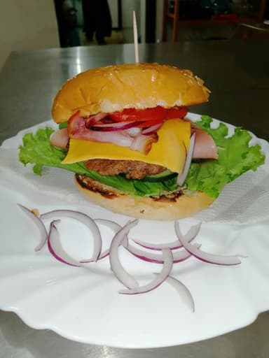 Hamburguesa Hawaiana