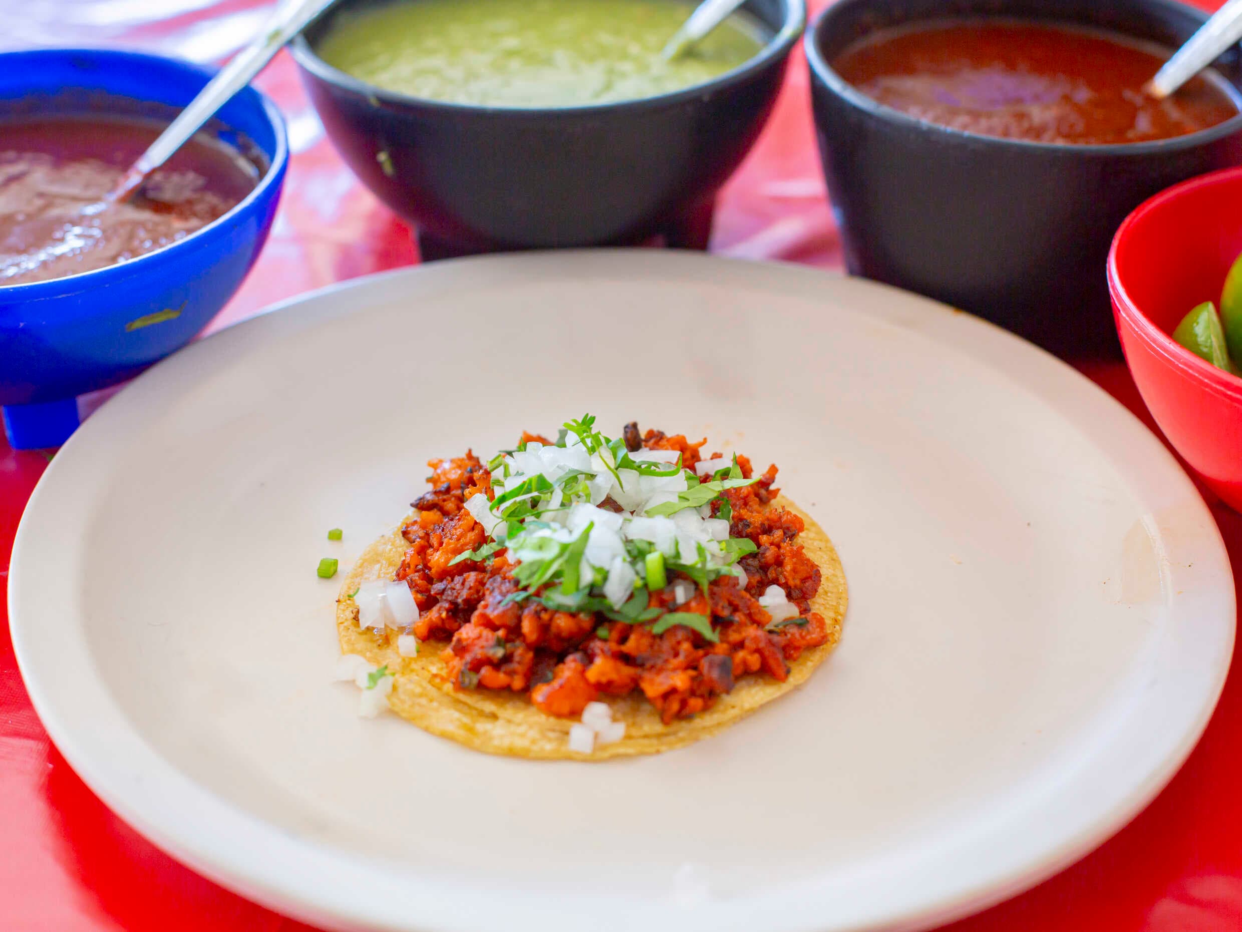 Taco Bistec Adobado