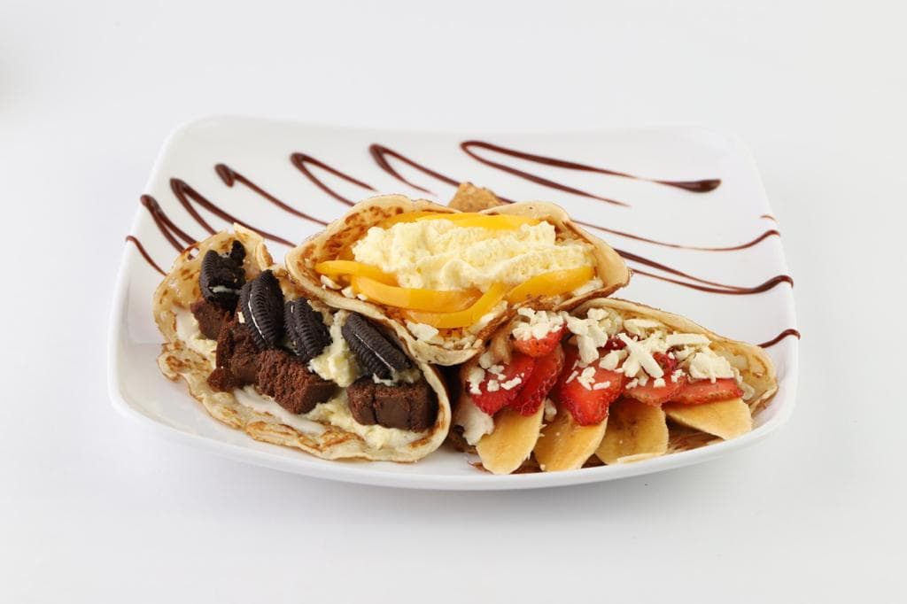 Crepe Frutal con Queso