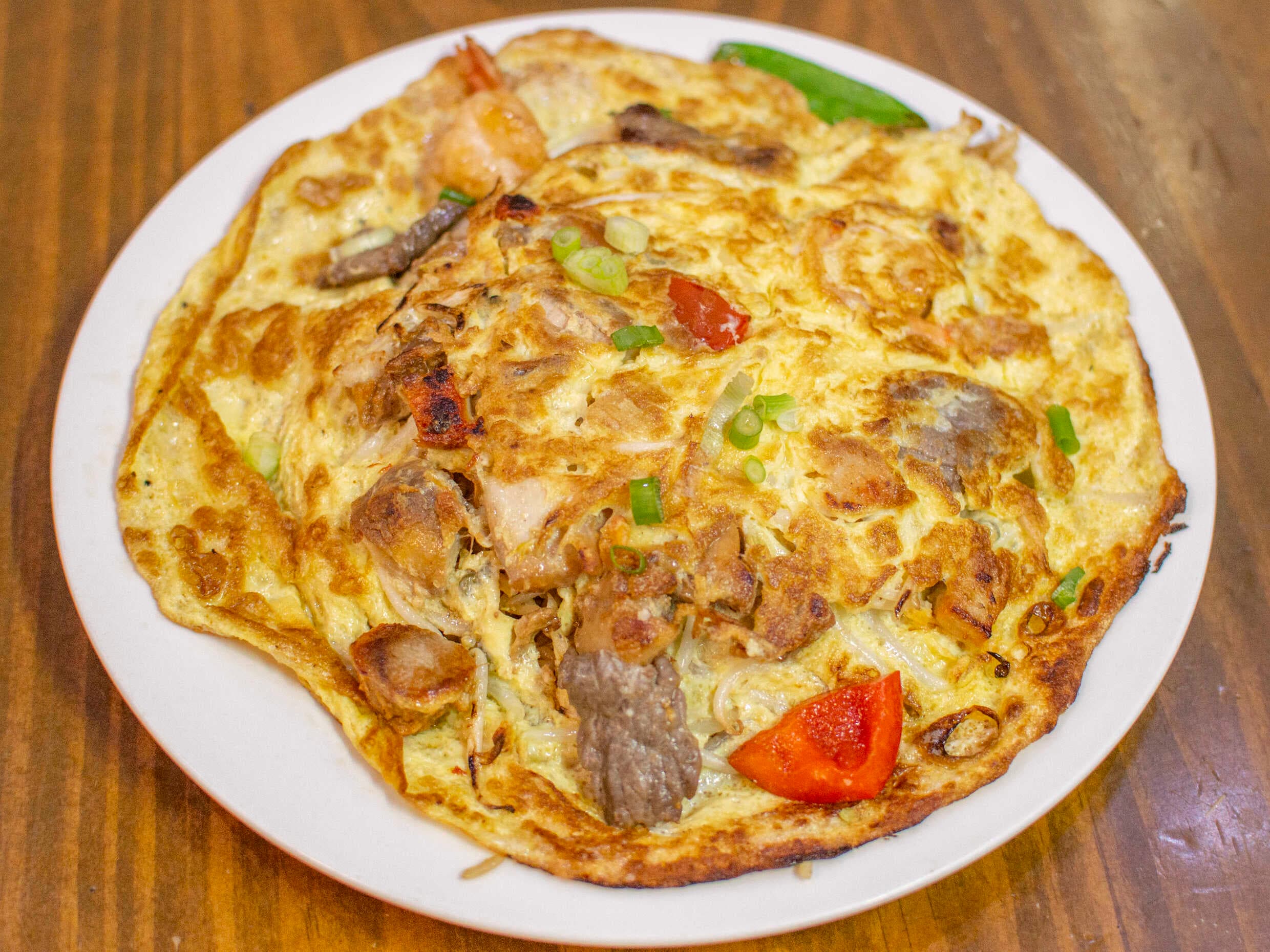 Tortilla con Carne