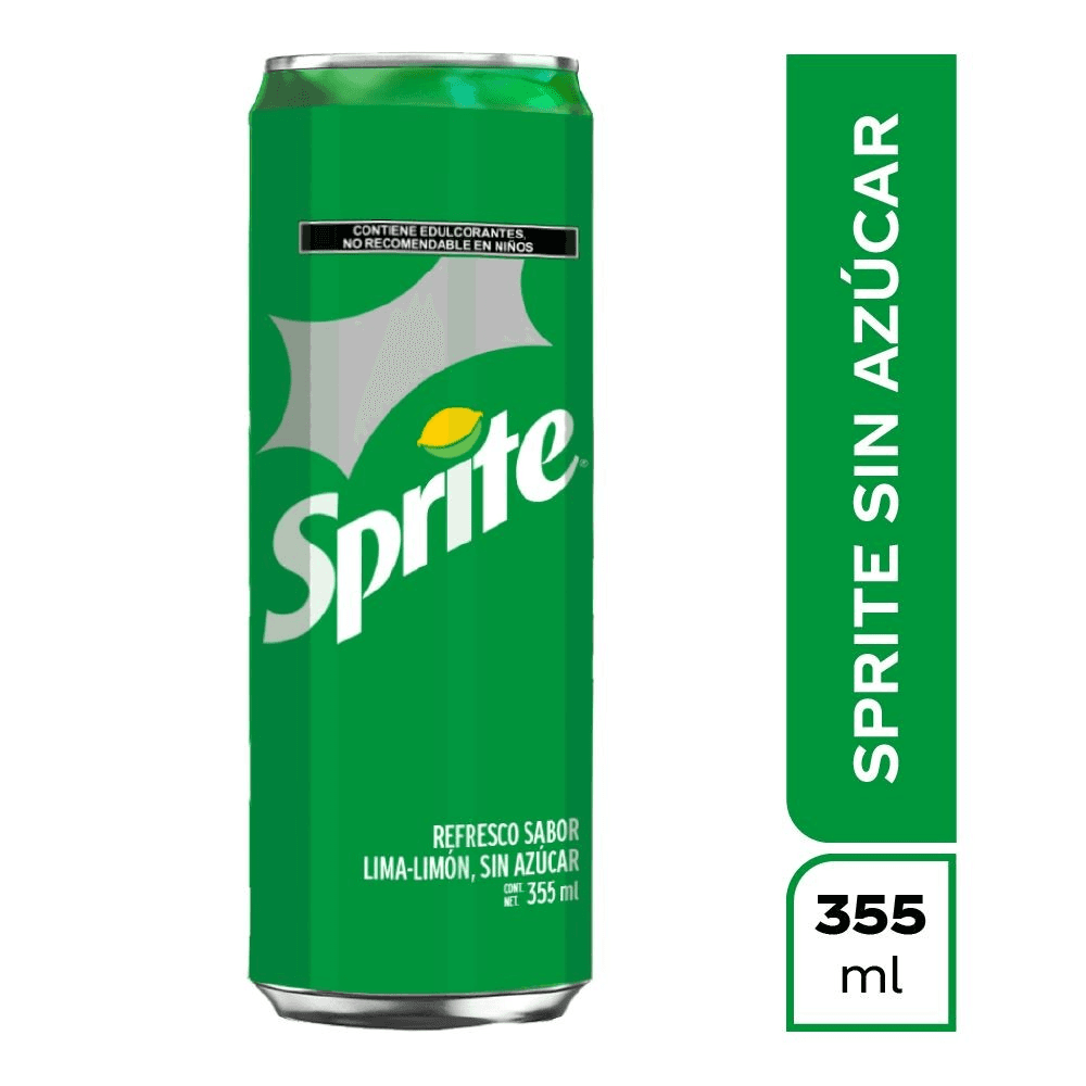 Sprite sin Azúcar 355 ml