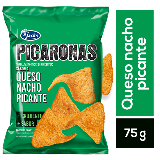 Picaronas Jacks Chile Bolsa 75 G