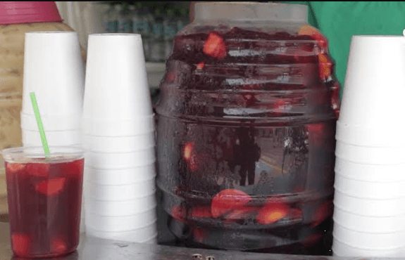 Agua Fresca de Jamaica 1 Litro