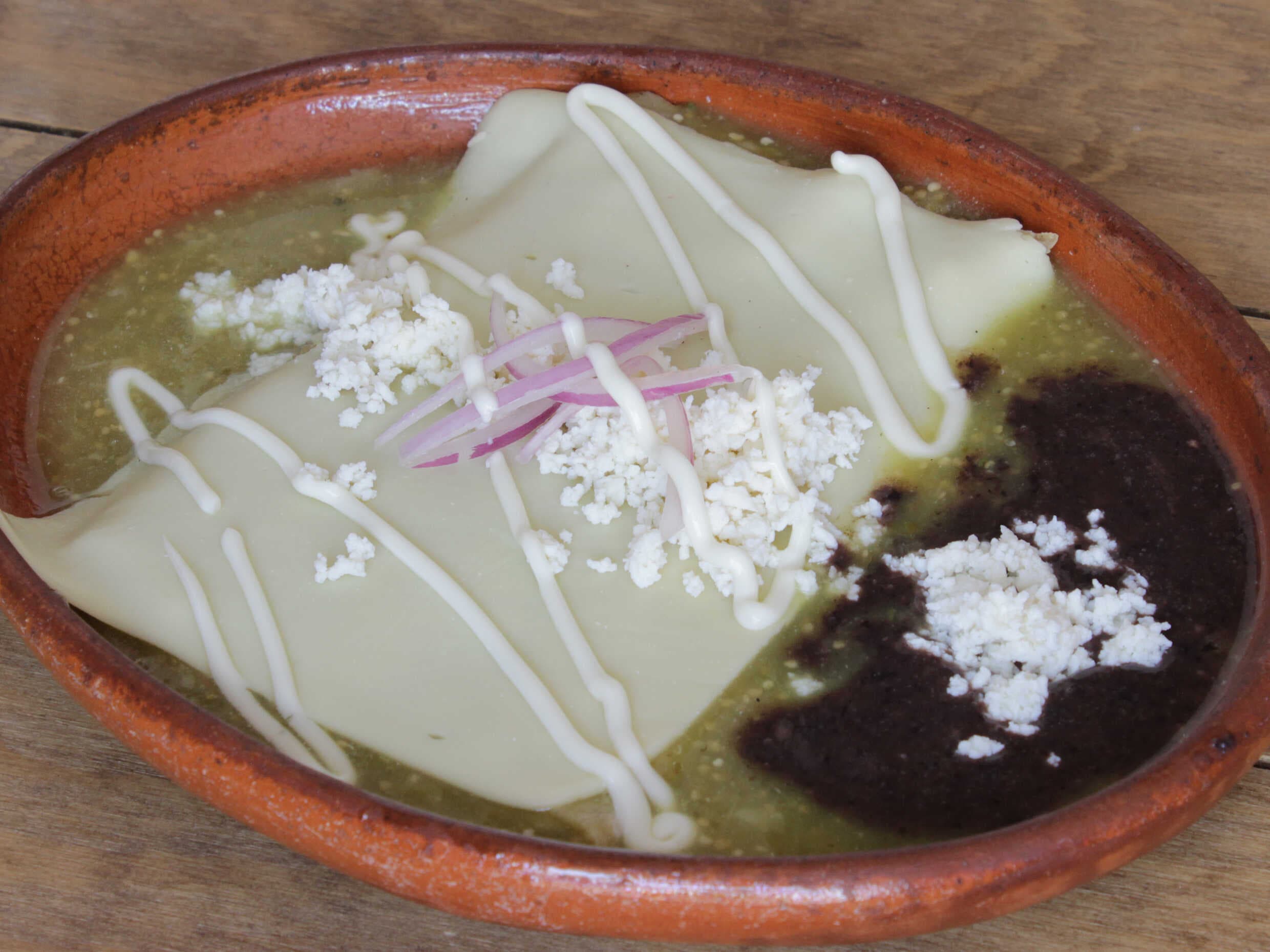 Enchiladas Suizas.