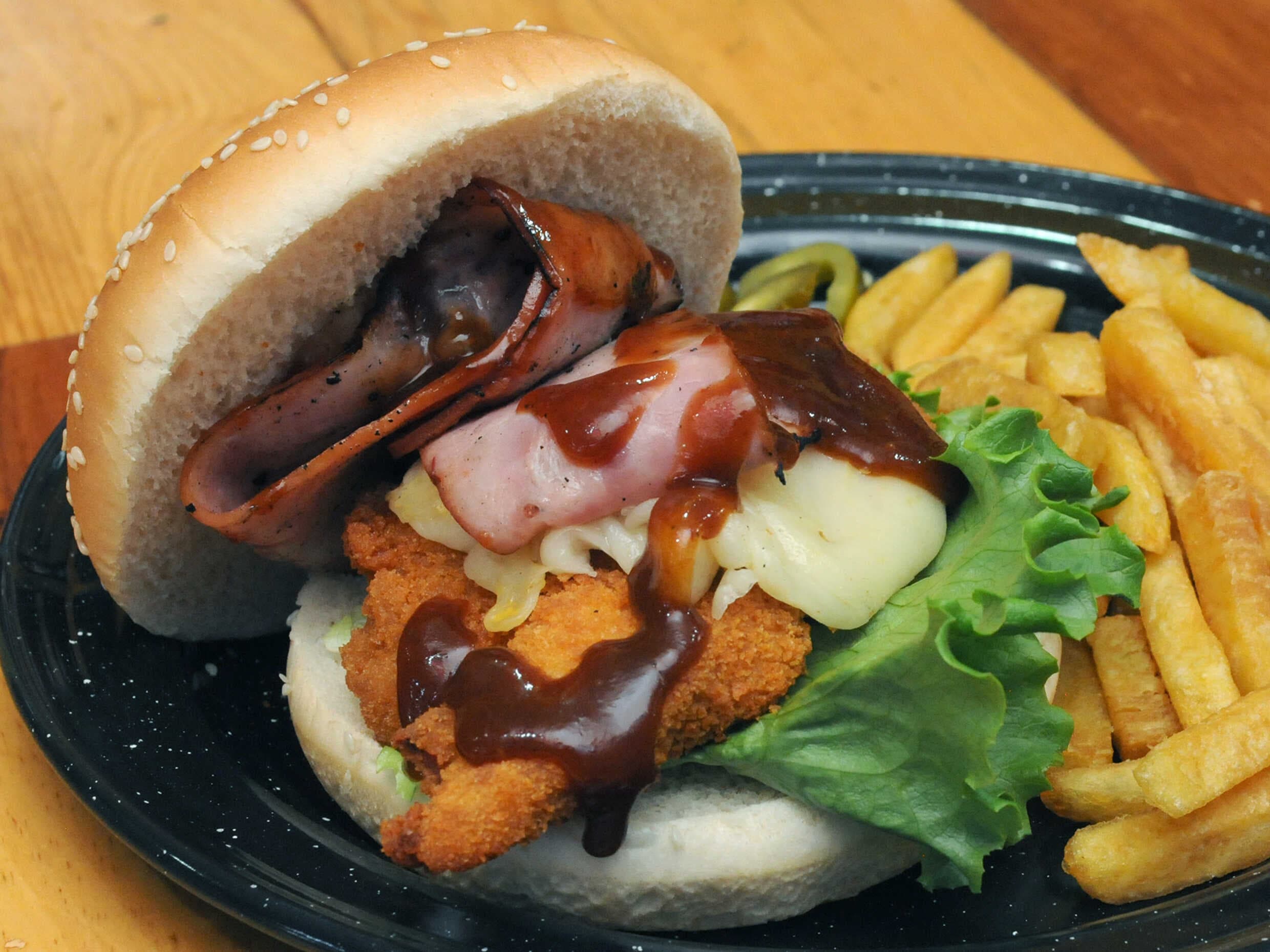 Hamburguesa Pollo BBQ