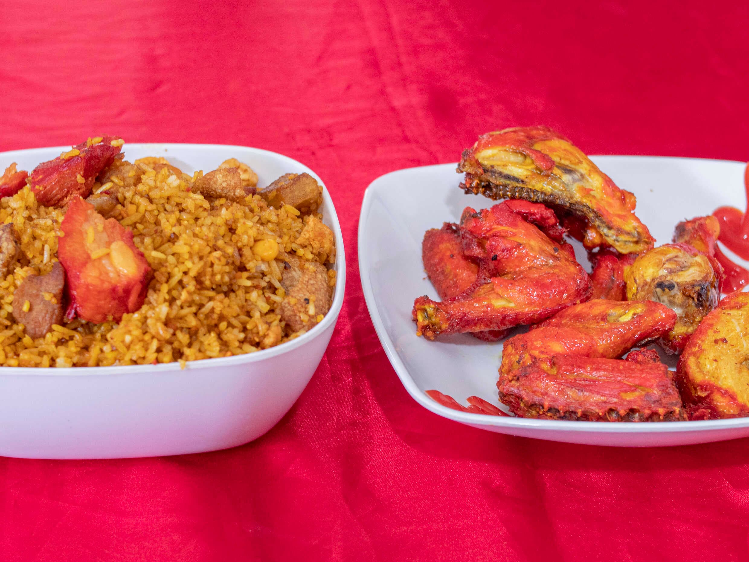 1 Pollo Frito + Arroz Paisa (1kg)