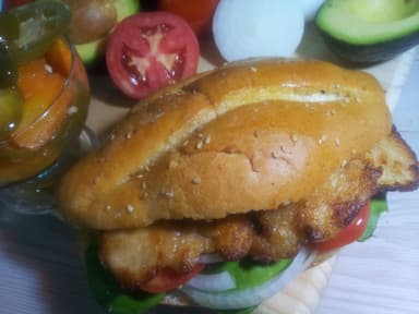 Torta Sencilla Milanesa de Pollo