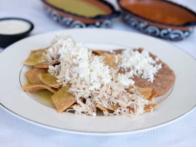 Chilaquiles con 2 Huevos