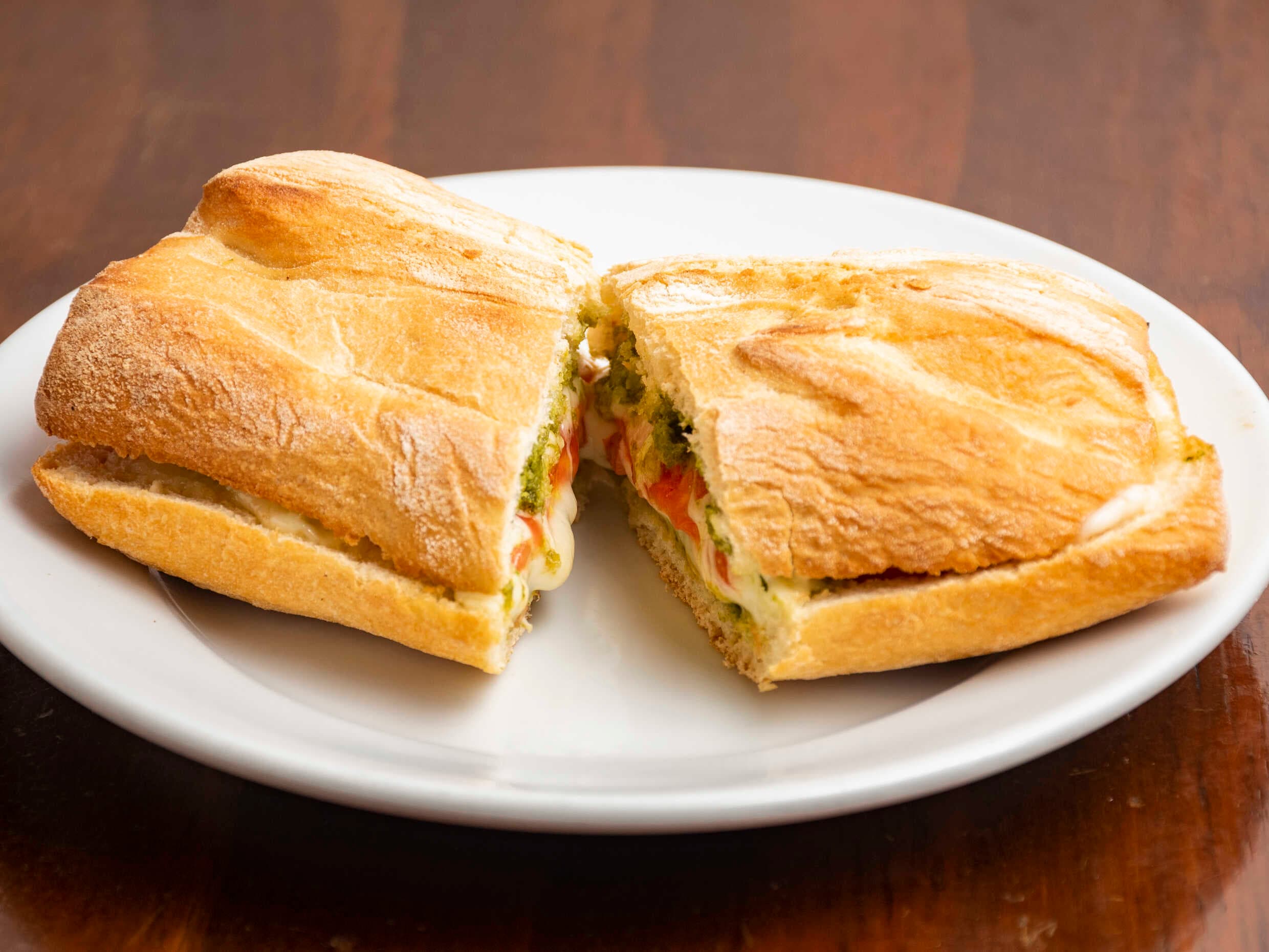 Sándwich Caprese Vaccari