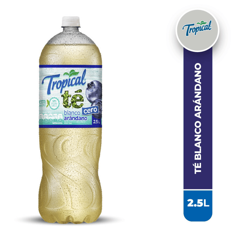 Bebida Té Frío Tropical Blanco Cero 2.5 l