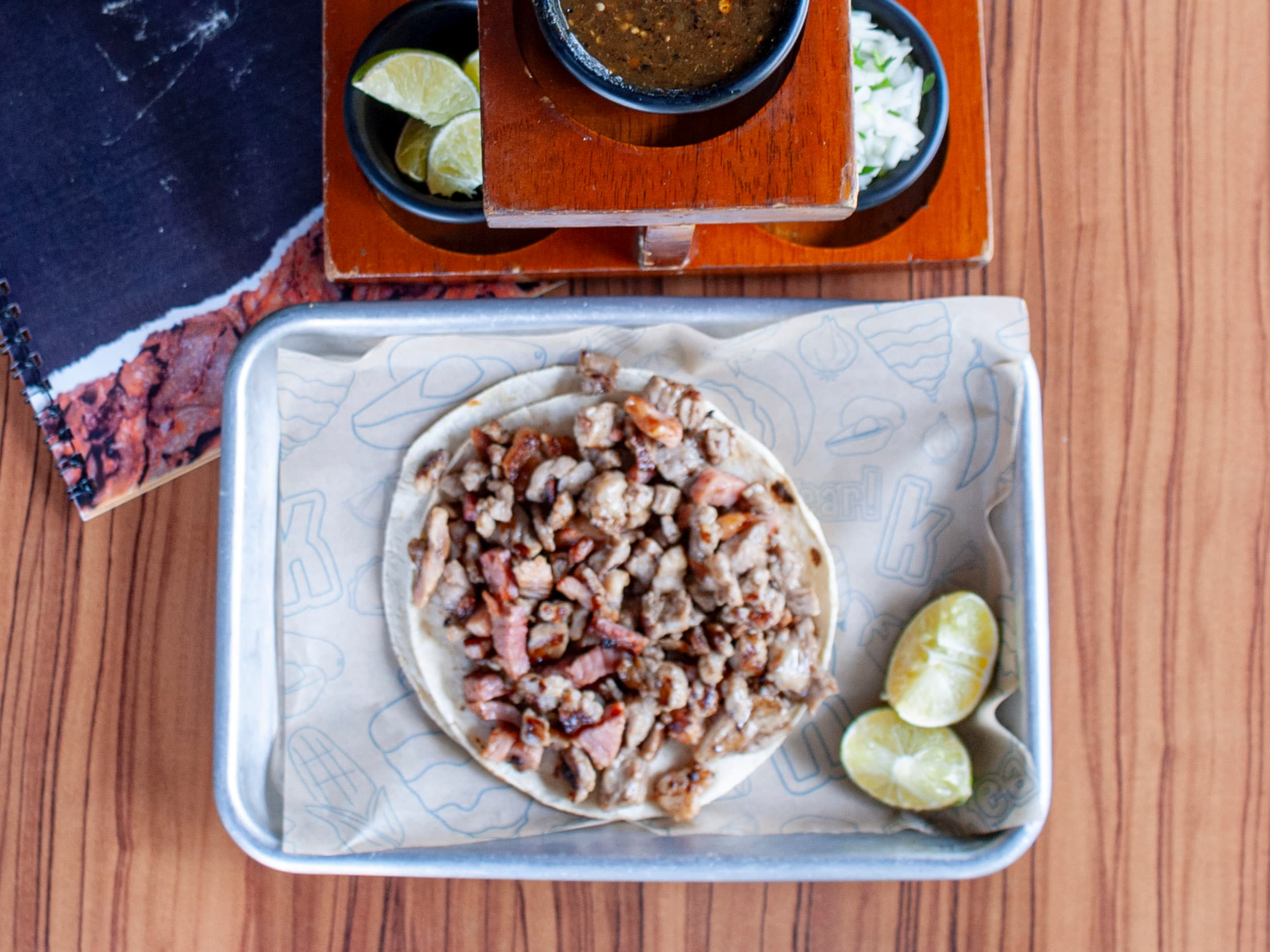 Tacos Bistec/Tocino