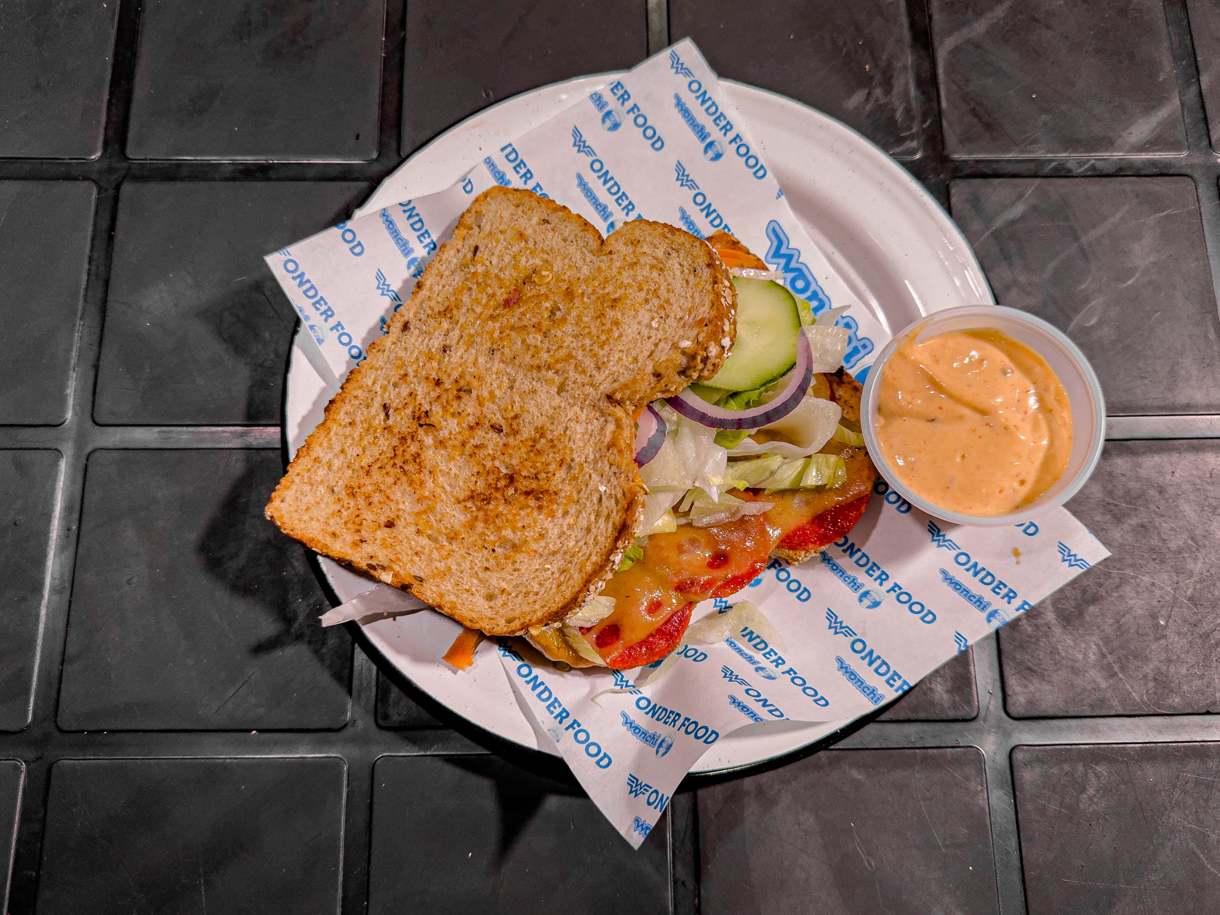 Sandwich de peperoni