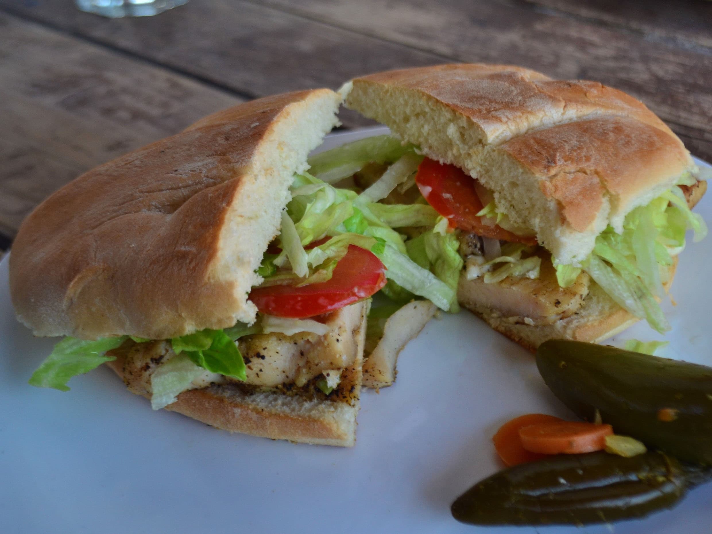 Torta Pechuga de Pollo con Papas a la Francesa