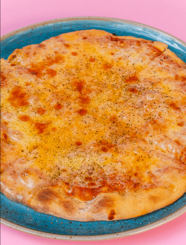 Pizza Mozzarella.