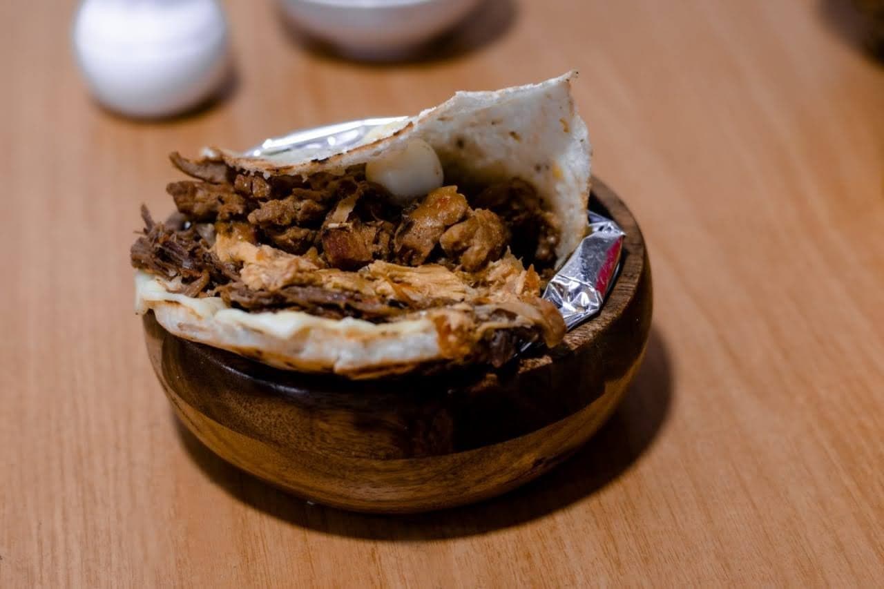 Arepa Champiñones