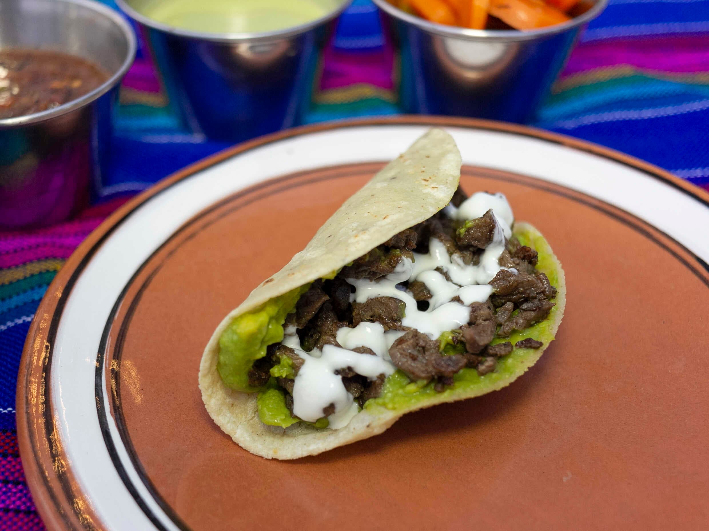Taco de Arrachera.
